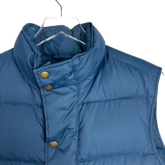 LAND’S END Men’s Down Puffer Vest | Snap front | Small - Picture 2 of 10